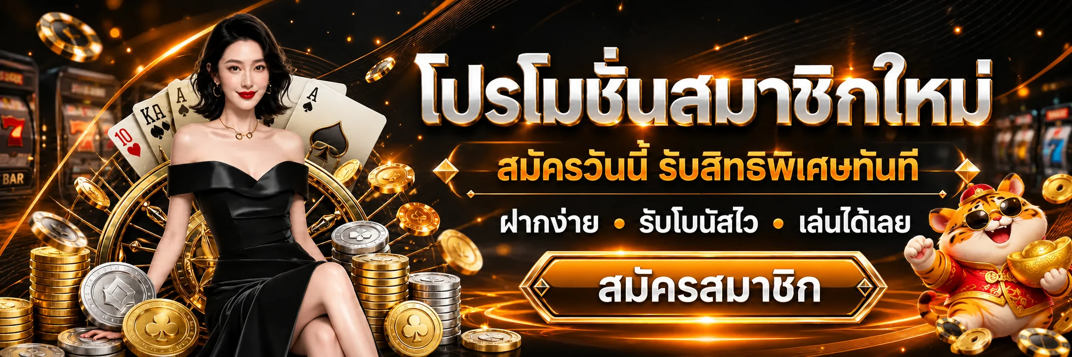 โปรโมชั่นสมาชิกใหม่ ABM96 โทนส้มและชาร์โคล